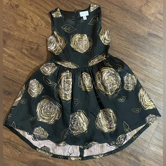 The Children's Place | Dresses | Girls The Childrens Place Black Formal Dress With Floral Metallic Print 6x7 | Poshmark The Children's Place | Dresses | Girls The Childrens Place Black Formal Dress With Floral Metallic Print 6x7 | Poshmark